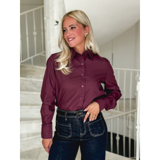 Chemise Janelle - Bordeaux