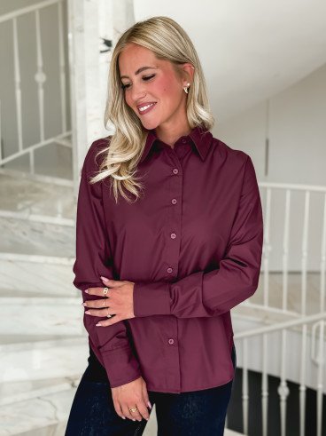 Chemise Janelle - Bordeaux