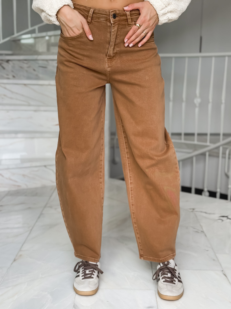 Jeans Nazli - Camel Jeans Nazli - Camel