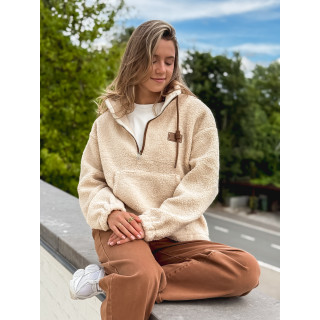 Pull en teddy Miki - Beige