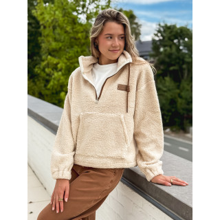 Pull en teddy Miki - Beige
