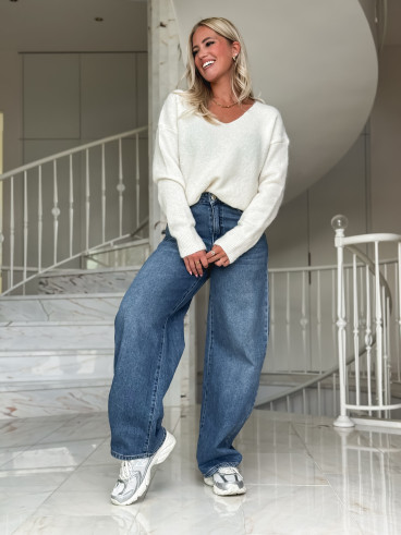 Pull Elyzane - Beige clair Pull Elyzane - Beige clair