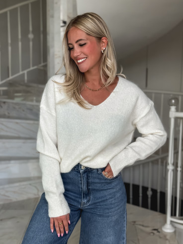 Pull Nélia - Beige clair