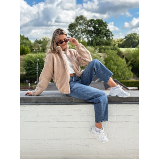 Gilet teddy Pinta - Beige