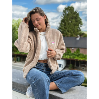 Gilet teddy Pinta - Beige