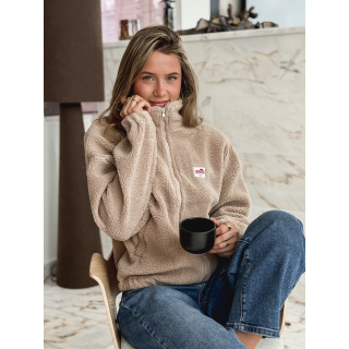 Gilet teddy Pinta - Beige