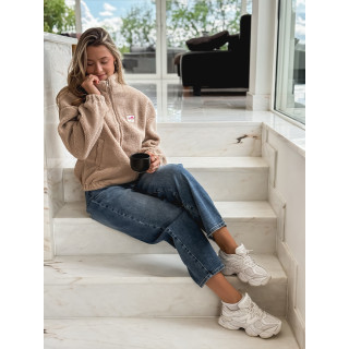 Gilet teddy Pinta - Beige