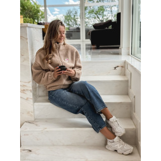 Gilet teddy Pinta - Beige