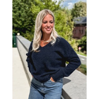 Pull Elyzane - Bleu marine