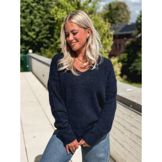 Pull Elyzane - Bleu marine