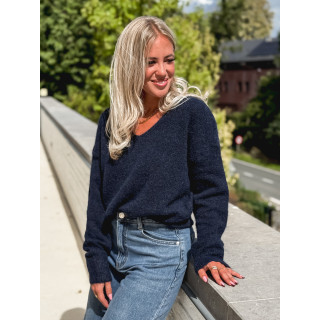 Pull Elyzane - Bleu marine