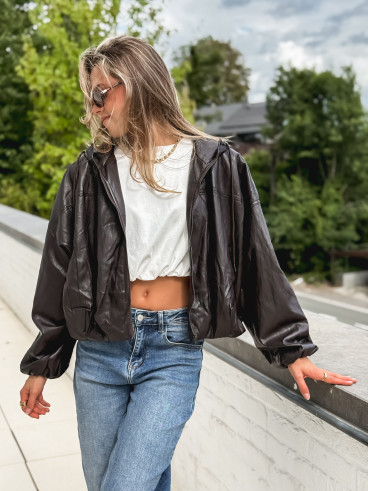 Veste Méline - Chocolat