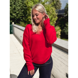 Pull Elyzane - Rouge