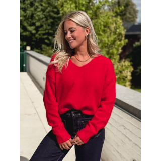 Pull Elyzane - Rouge