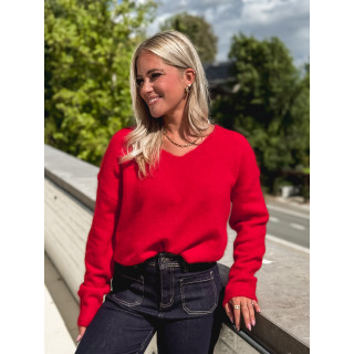 Pull Nélia  - Rouge