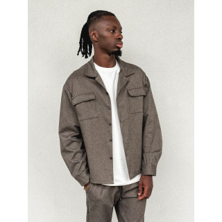 Ensemble à motifs Aylan - Chocolat