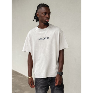 T-shirt "Skechers" - Gris clair