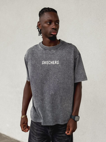 T-shirt "Skechers" - Gris foncé