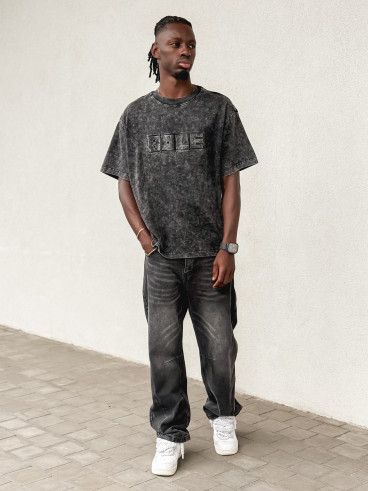 T-shirt "BOLE" - Gris foncé T-shirt "BOLE" - Gris foncé