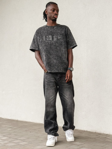 T-shirt "BOLE" - Gris foncé T-shirt "BOLE" - Gris foncé