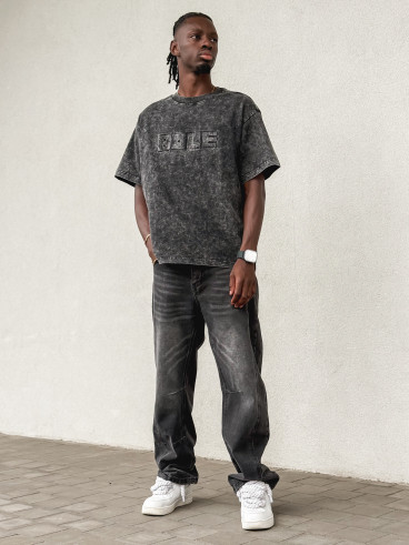 T-shirt "BOLE" - Gris foncé T-shirt "BOLE" - Gris foncé