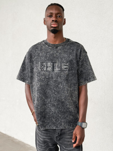 T-shirt "BOLE" - Gris foncé T-shirt "BOLE" - Gris foncé