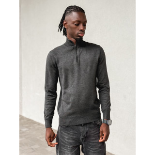 Pull fin Willy - Gris foncé