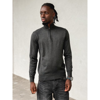 Pull fin Willy - Gris foncé