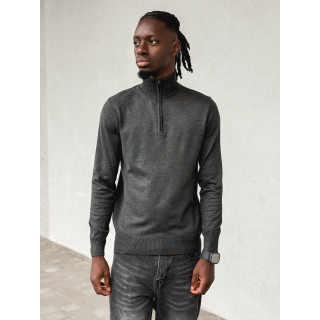 Pull fin Willy - Gris foncé