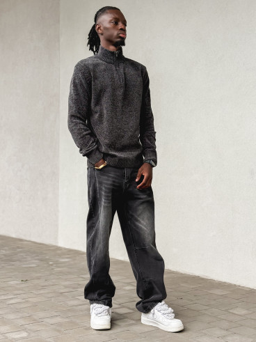 Pull Tiago - Gris foncé