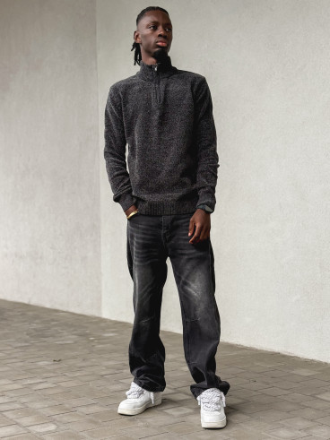 Pull Tiago - Gris foncé