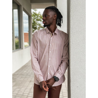 Chemise à motifs Georges - Camel