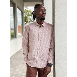 Chemise à motifs Georges - Camel