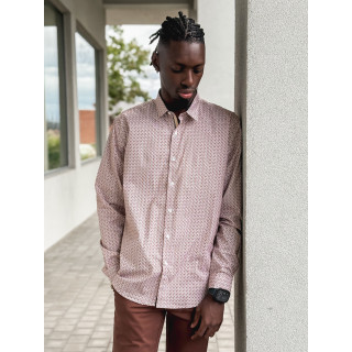 Chemise à motifs Georges - Camel