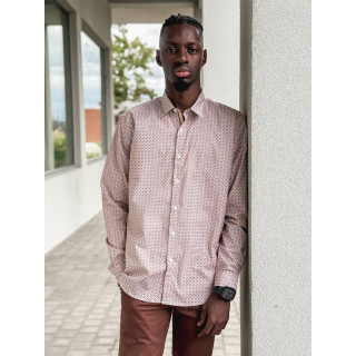 Chemise à motifs Georges - Camel