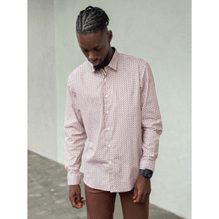 Chemise à motifs Georges - Camel