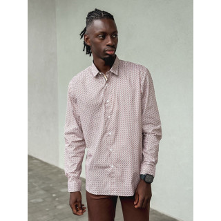 Chemise à motifs Georges - Camel