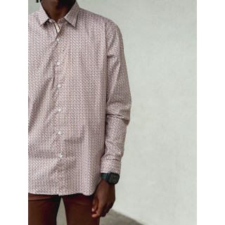 Chemise à motifs Georges - Camel