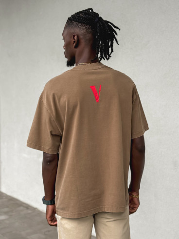 T-shirt Varane - Marron T-shirt Varane - Marron