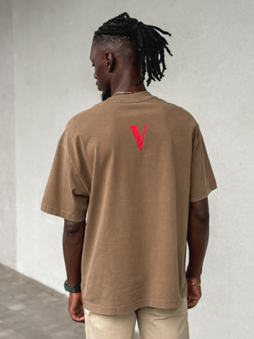 T-shirt Varane - Marron T-shirt Varane - Marron