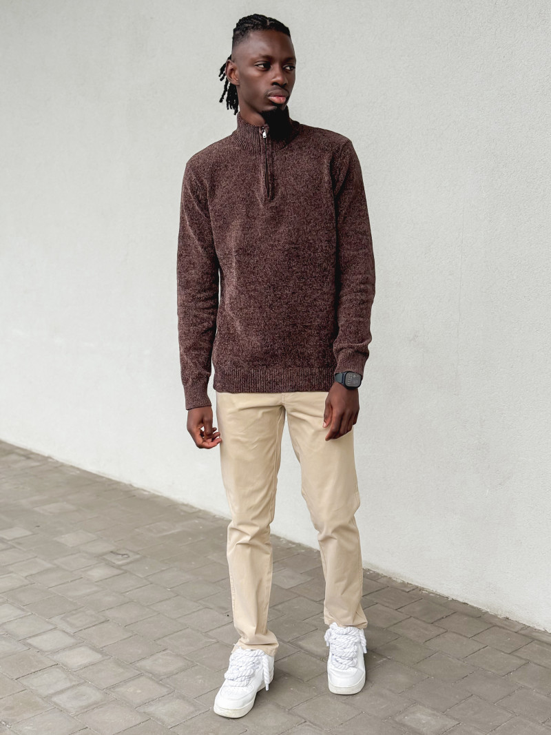 Pull Tiago - Chocolat Pull Tiago - Chocolat
