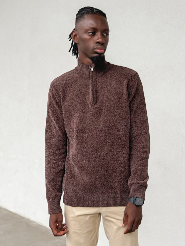 Pull Tiago - Chocolat