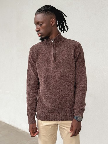 Pull Tiago - Chocolat Pull Tiago - Chocolat
