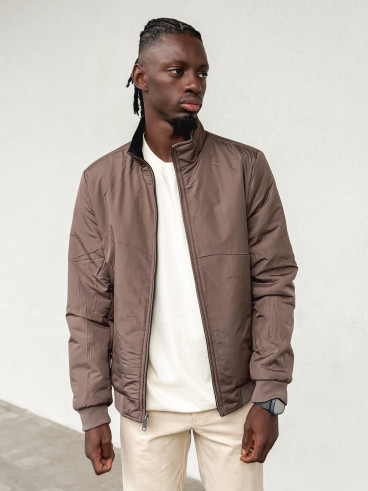 Veste réversible Ylan - Noir/Chocolat