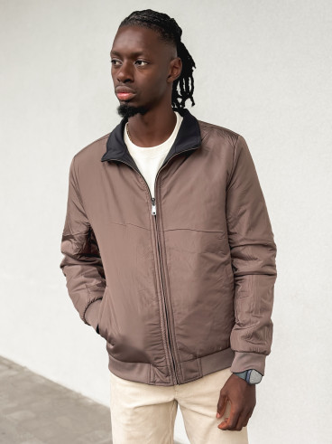 Veste réversible Ylan - Noir/Chocolat