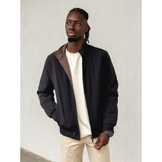 Veste réversible Ylan - Noir/Chocolat