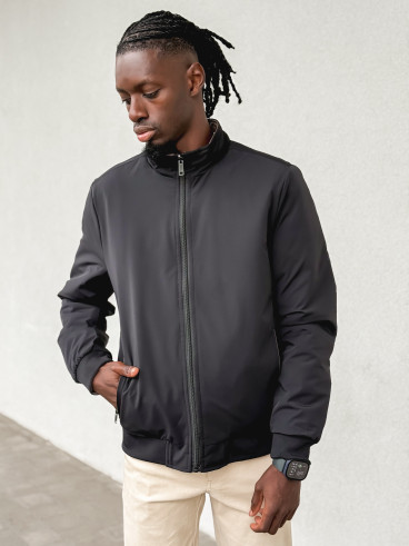 Veste réversible Ylan - Noir/Chocolat