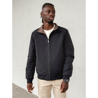 Veste réversible Ylan - Noir/Chocolat