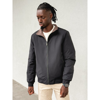 Veste réversible Ylan - Noir/Chocolat