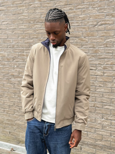 Veste réversible Ylan - Kaki/Bleu marine Veste réversible Ylan - Kaki/Bleu marine